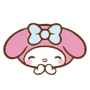 👏 emoji @kotletovvemoji | My Melody Telegram sticker 12 of 40