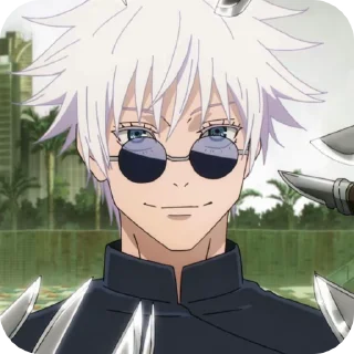 🌟 emoji годжо -> @animebotsa Telegram sticker 13 of 50