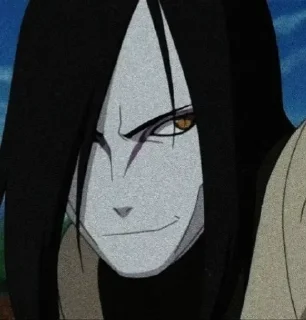 😏 emoji 🐍Orochimaru-san🐍 Telegram sticker 23 of 30