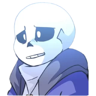😕 emoji Classic Sans / Underverse :: @Night_Mat Telegram sticker 14 of 14