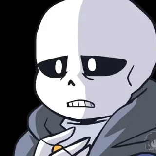 😞 emoji Classic Sans / Underverse :: @Night_Mat Telegram sticker 11 of 14