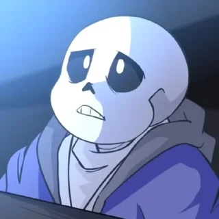 🙁 emoji Classic Sans / Underverse :: @Night_Mat Telegram sticker 12 of 14