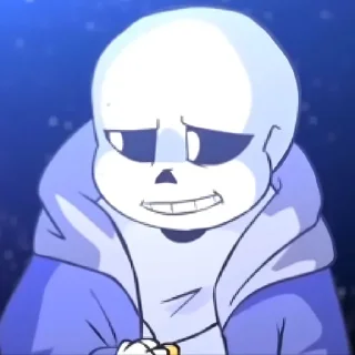 😔 emoji Classic Sans / Underverse :: @Night_Mat Telegram sticker 5 of 14