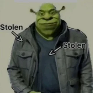 Sticker from cum