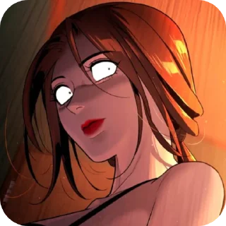 😳 emoji Манхвовый Telegram sticker 10 of 71