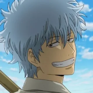 😁 emoji Gintoki Telegram sticker 9 of 20
