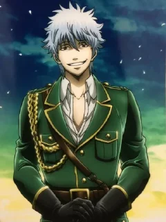🙂 emoji @P_H_X_1 Gintoki. Telegram sticker 9 of 48