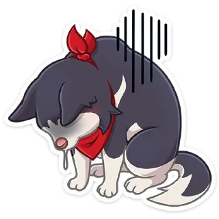 Sticker from Лаки от @TgSticker