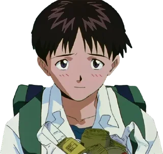 😏 emoji Shinji @stickers_teleg_telegramstickeri Telegram sticker 15 of 50