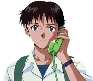 📞 emoji Shinji @stickers_teleg_telegramstickeri Telegram sticker 21 of 50