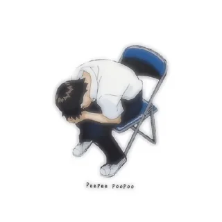 🔖 emoji shinji☆ Telegram sticker 22 of 43