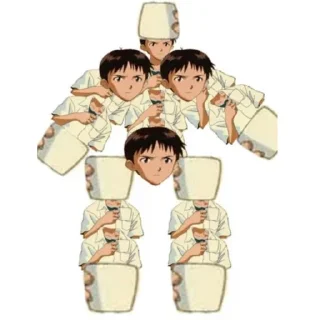 ☕️ emoji Shinji Telegram sticker 23 of 29