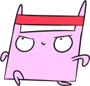 🏋️ emoji Аниматор Мирби @lennysticker Telegram sticker 13 of 28