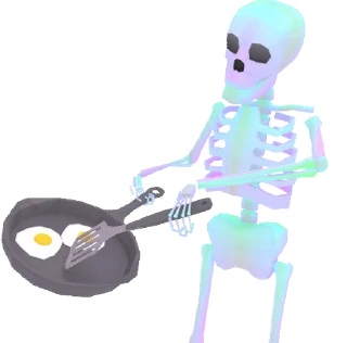 💀 emoji Skelly By John Karel [@dont8annadi] Telegram sticker 14 of 119