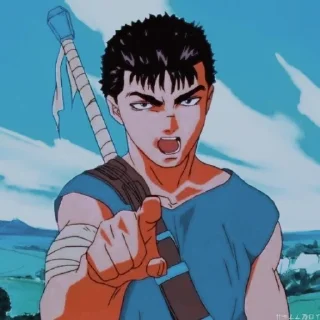 ☝️ emoji Berserk Telegram sticker 11 of 30