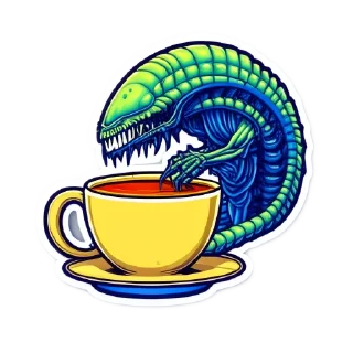 Sticker from HotTea