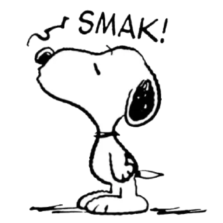😘 emoji snoopy Telegram sticker 7 of 14