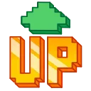 ⬆️ emoji Пиксели @TgEmodziBot Telegram sticker 21 of 100