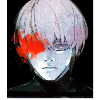 🎴 emoji Arima Kishou ⚪ Telegram sticker 9 of 25