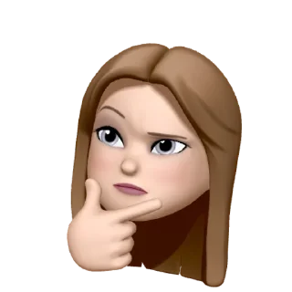 🤔 emoji ArgolPongoGenu Telegram sticker 5 of 10
