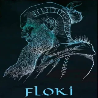 Sticker from FLOKI