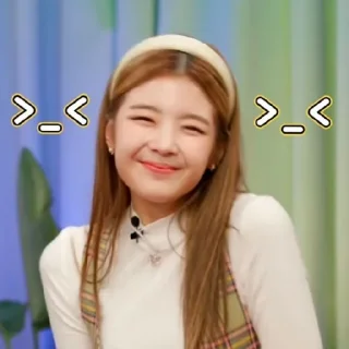😆 emoji ITZY Telegram sticker 9 of 60