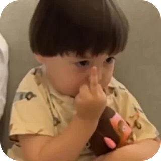 👶 emoji Мой стикер Telegram sticker 3 of 7