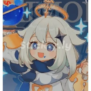 Sticker from Паймон