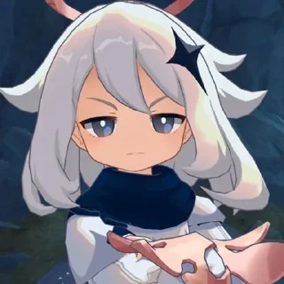 😠 emoji ✿Paimon✿ @Aniko_V Telegram sticker 18 of 28
