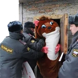 👮‍♂️ emoji In Russia Telegram sticker 12 of 25