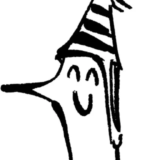 😊 emoji oyasumi Punpun Telegram sticker 12 of 30