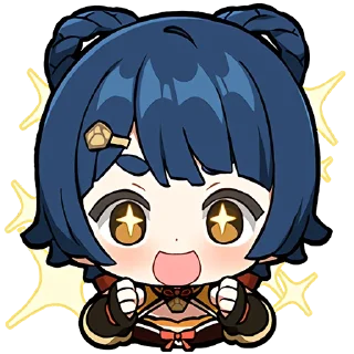 🤩 emoji Paimon's Paintings Pt.9 @jp_stickers Telegram sticker 15 of 16