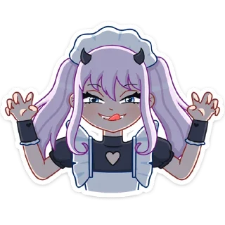 😈 emoji Алекса @nyasticks Telegram sticker 14 of 49
