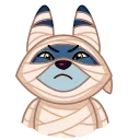 🤫 emoji Mummy Jackal Telegram sticker 15 of 17