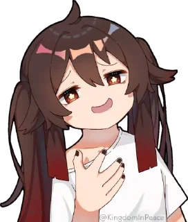 ✋ emoji @sempai21 Милые стикеры Telegram sticker 20 of 71