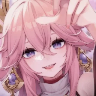 Sticker from Yae Miko