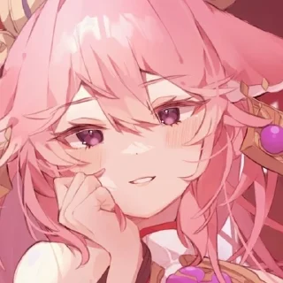 Sticker from Yae Miko