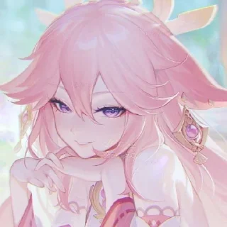 Sticker from yae miko🦊