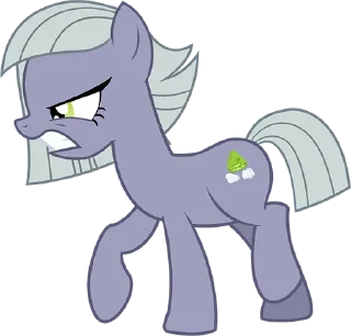 😡 emoji @mlpstickers Limestone Pie pack Telegram sticker 14 of 25