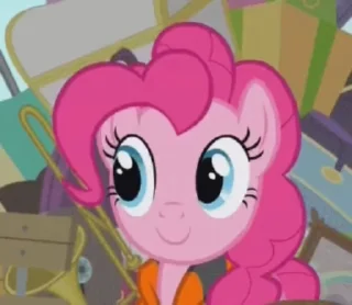 😊 emoji @mlpstickers Pinkie Pie animated pack Telegram sticker 6 of 50