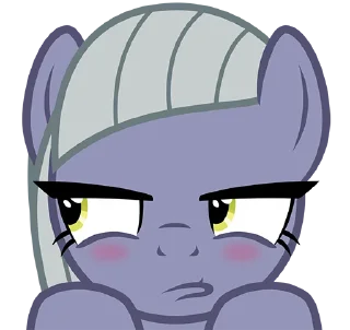 🤭 emoji @mlpstickers Limestone Pie pack Telegram sticker 7 of 25