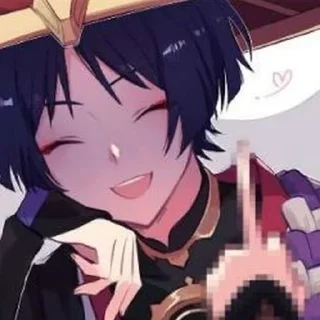 Sticker from 💜Скарамучча☂️