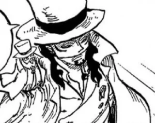 😐 emoji Rob Lucci Telegram sticker 20 of 23