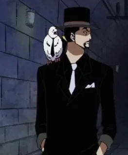 🤔 emoji Rob Lucci Telegram sticker 17 of 23