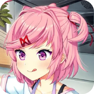 💇 emoji нацуки | тгк @DokiDokiRusFd Telegram sticker 8 of 63