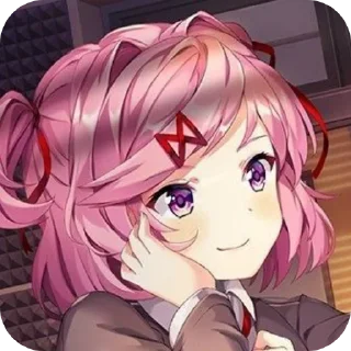 💇 emoji нацуки | тгк @DokiDokiRusFd Telegram sticker 13 of 63