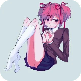💇 emoji нацуки | тгк @DokiDokiRusFd Telegram sticker 19 of 63