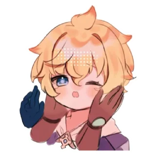 😖 emoji Мика Telegram sticker 10 of 16