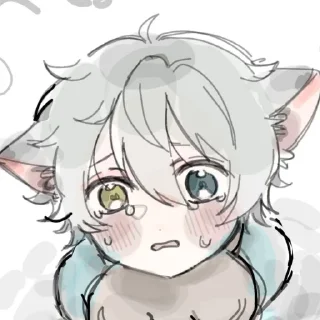😰 emoji Мика!!✩✩ Telegram sticker 6 of 120