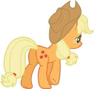 Sticker from Applejack | @MyLittlePony_bots